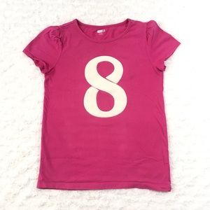 Crazy 8 girls Top Shirt with Sequins Size 14 XL